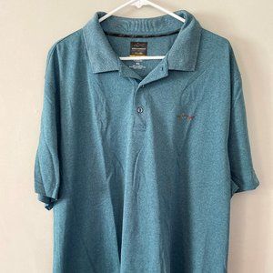 ⛳️ Greg Norman for Tasso Elba Men's Polo 2XL Blue